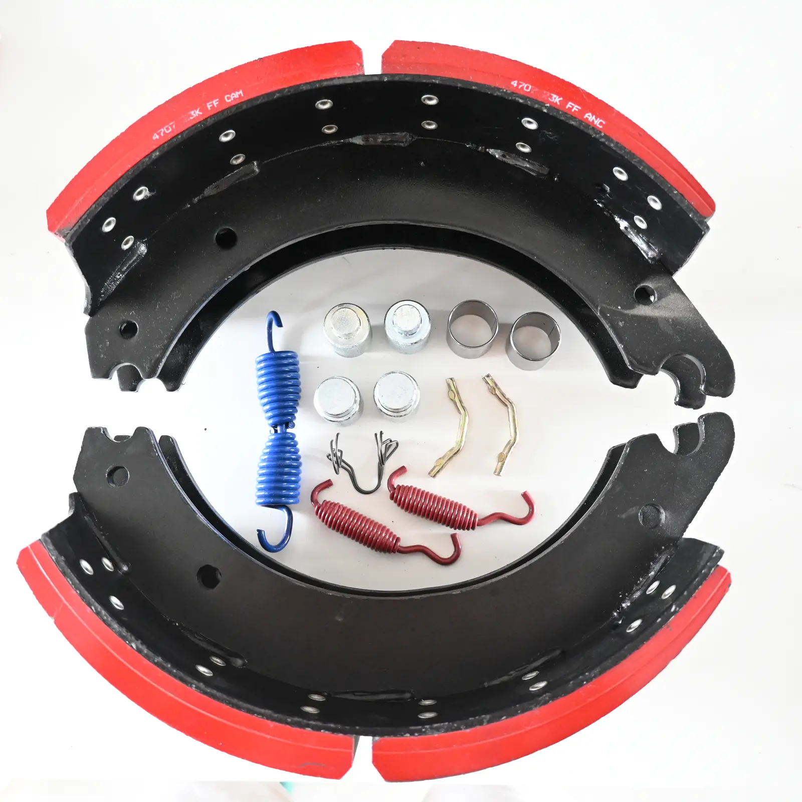 4707 commercial brake shoe complete kit