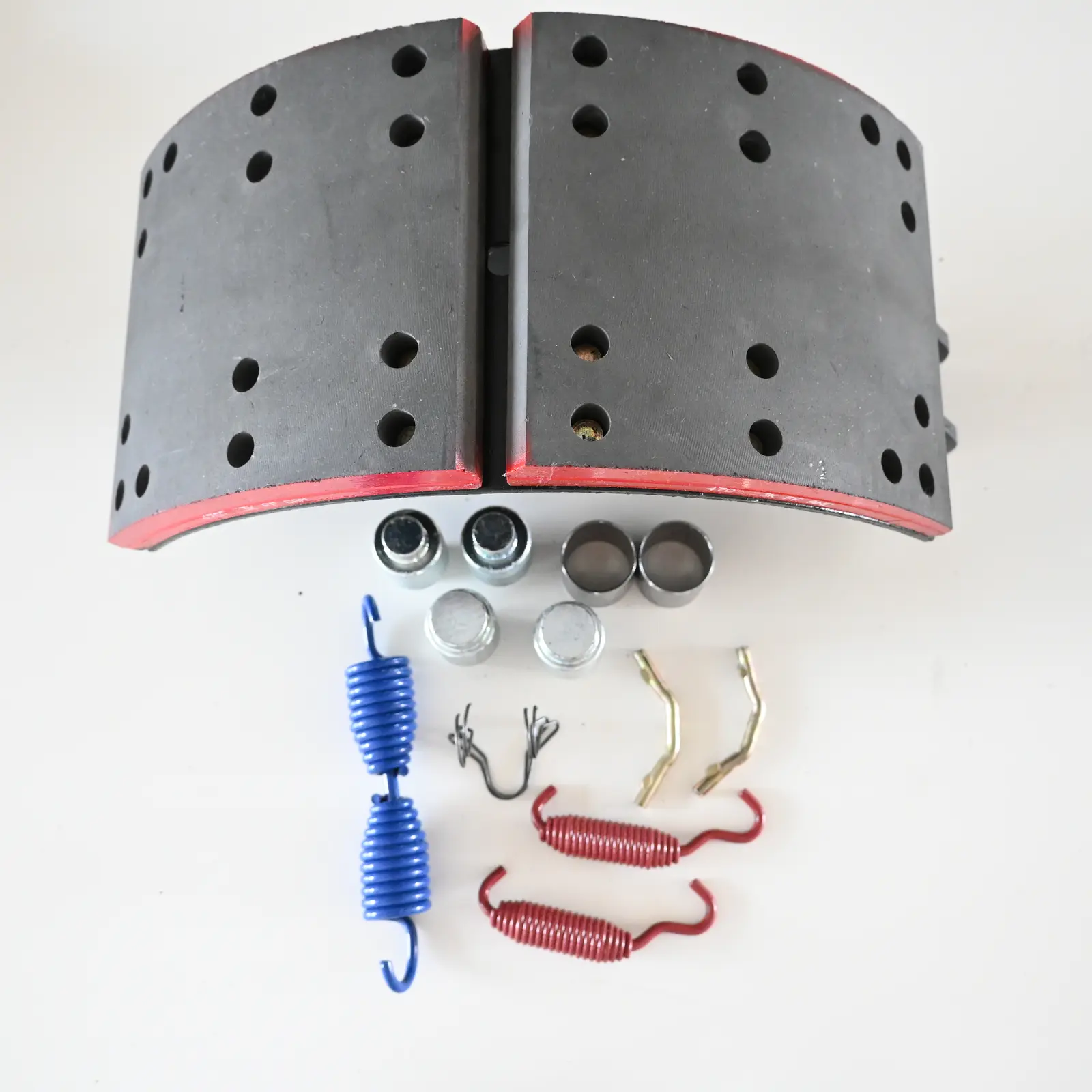 Commercial brake shoe and spring hardware